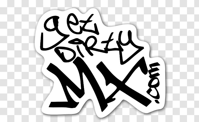 Graffiti Sticker Decal Graphic Kit - Motocross Transparent PNG