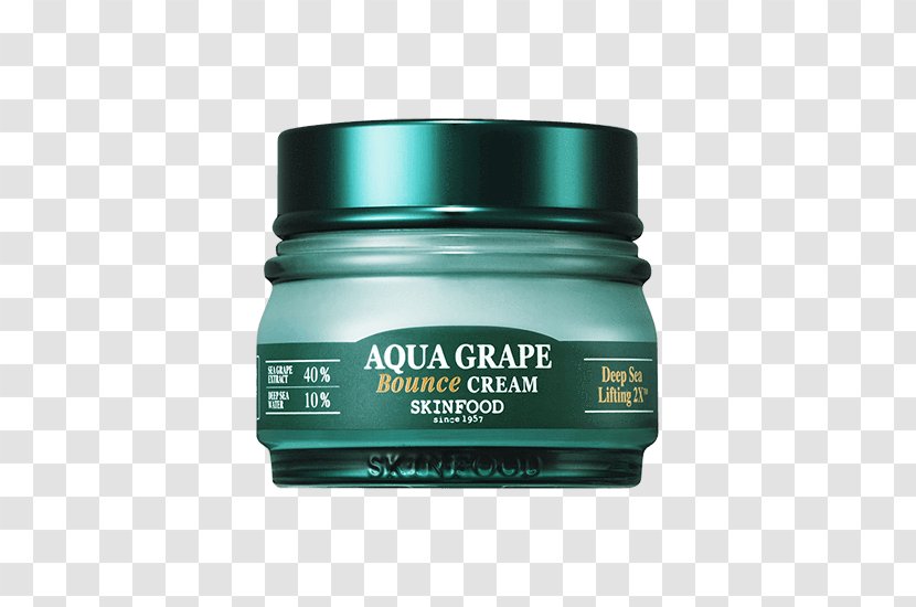 Cream Grape Skin Food Moisturizer - Cosmetics Transparent PNG