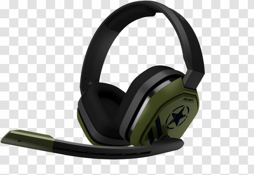 Call Of Duty: WWII ASTRO Gaming A10 Video Games Headset - Headphones Transparent PNG