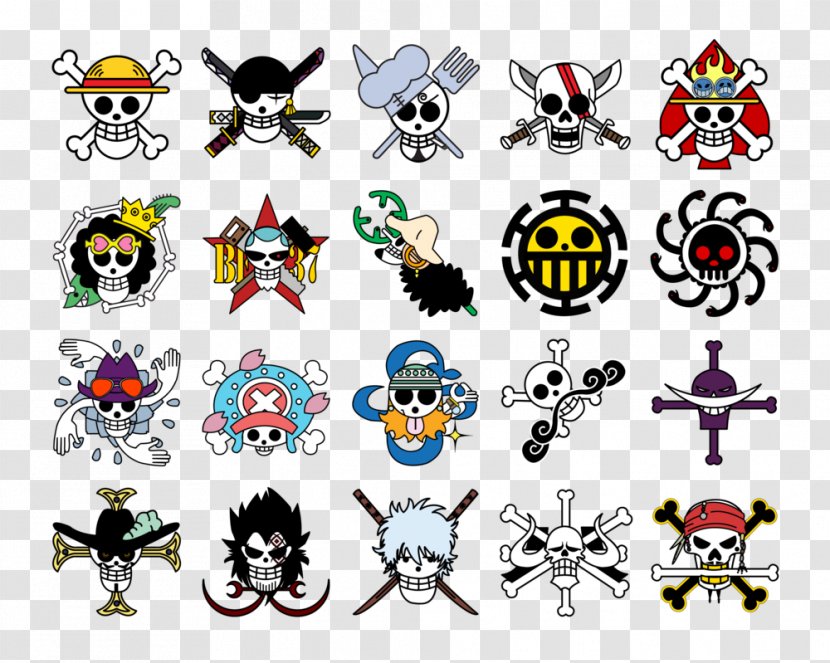 Jolly Roger Monkey D. Luffy Tony Chopper One Piece Gol - Deviantart - Trafalgar Law Transparent PNG