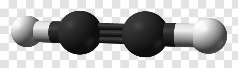 Acetylene Ball-and-stick Model Molecule 1-Butyne Alkyne - Hardware Transparent PNG