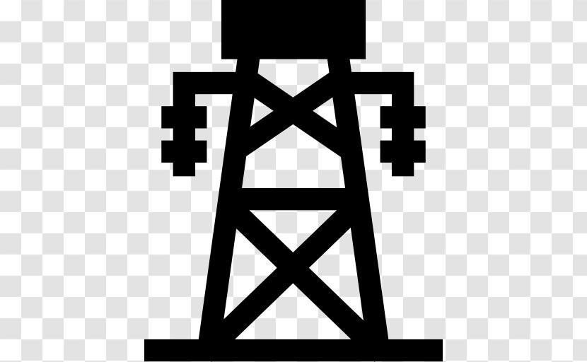 Electric Tower - Black - Logo Transparent PNG