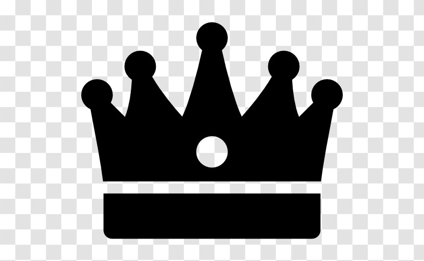 Crown King Monarch - Silhouette Transparent PNG