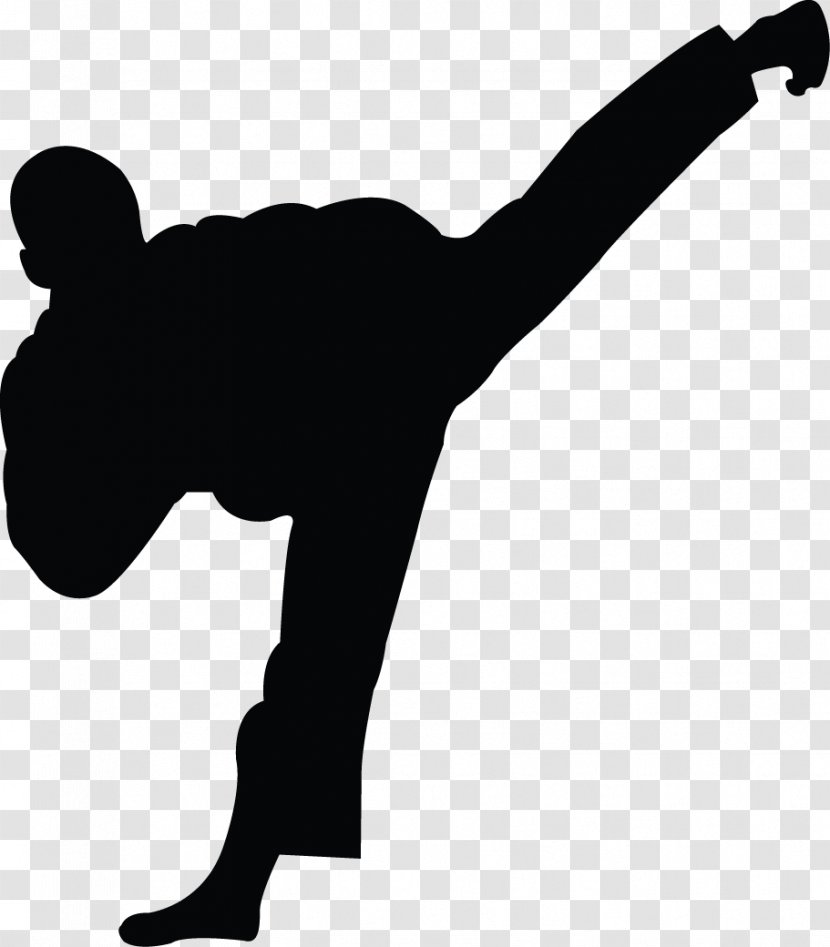 World Taekwondo Martial Arts Sport Karate - Silhouette Cliparts Transparent PNG