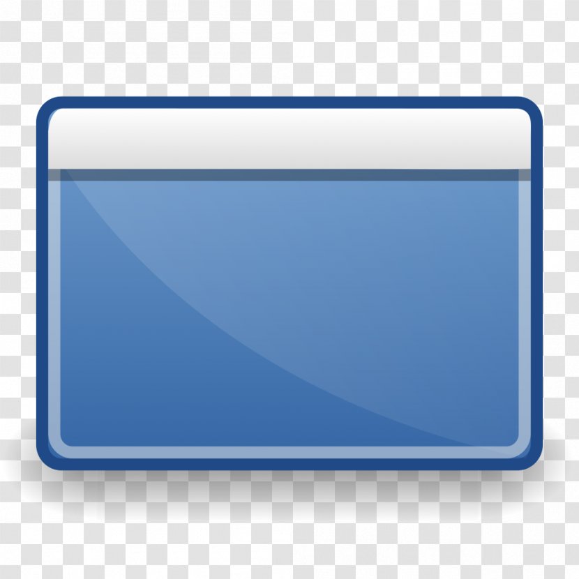 Display Device Line - Blue - Color Desk Transparent PNG