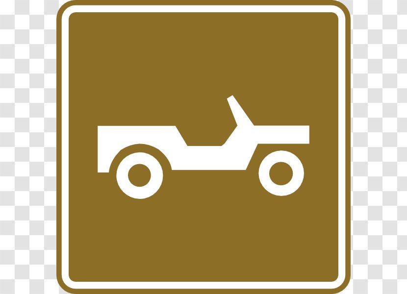 Car Jeep Traffic Sign Off-roading Clip Art - Off-Road Cliparts Transparent PNG