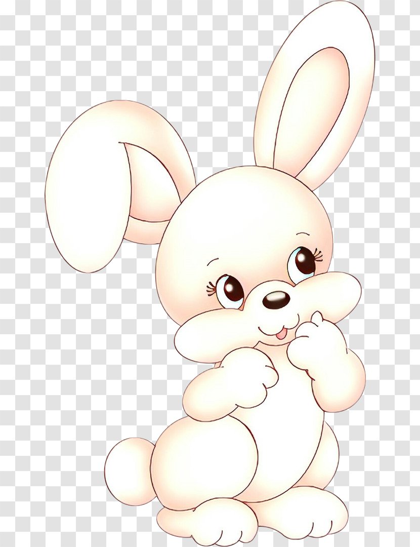 Domestic Rabbit Hare Easter Bunny Whiskers - Nose Transparent PNG