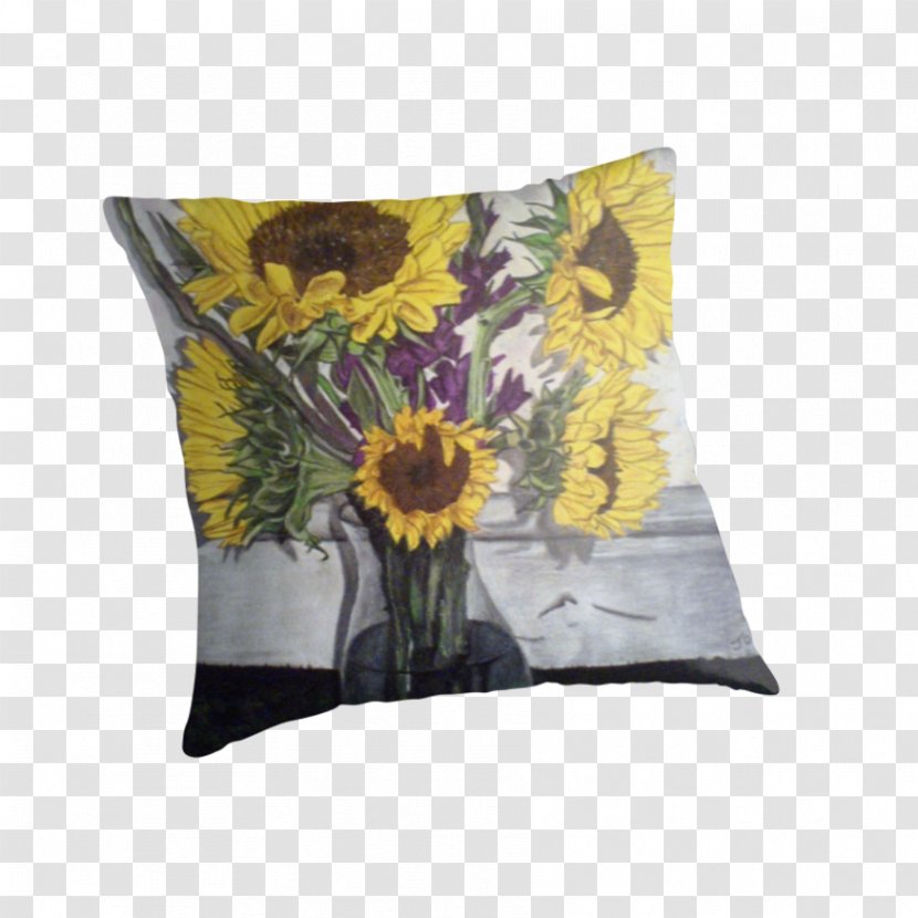 Throw Pillows Cushion Sunflower M - Pillow Transparent PNG
