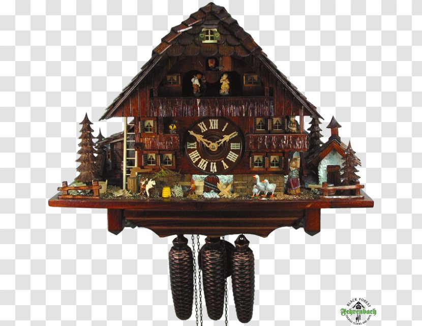 Cuckoo Clock Movement Chalet Titisee-Neustadt - Cuckoos Transparent PNG