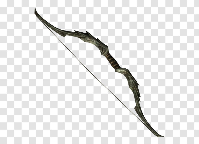 Bow And Arrow The Elder Scrolls V: Skyrim Orc Weapon - Ranged Transparent PNG