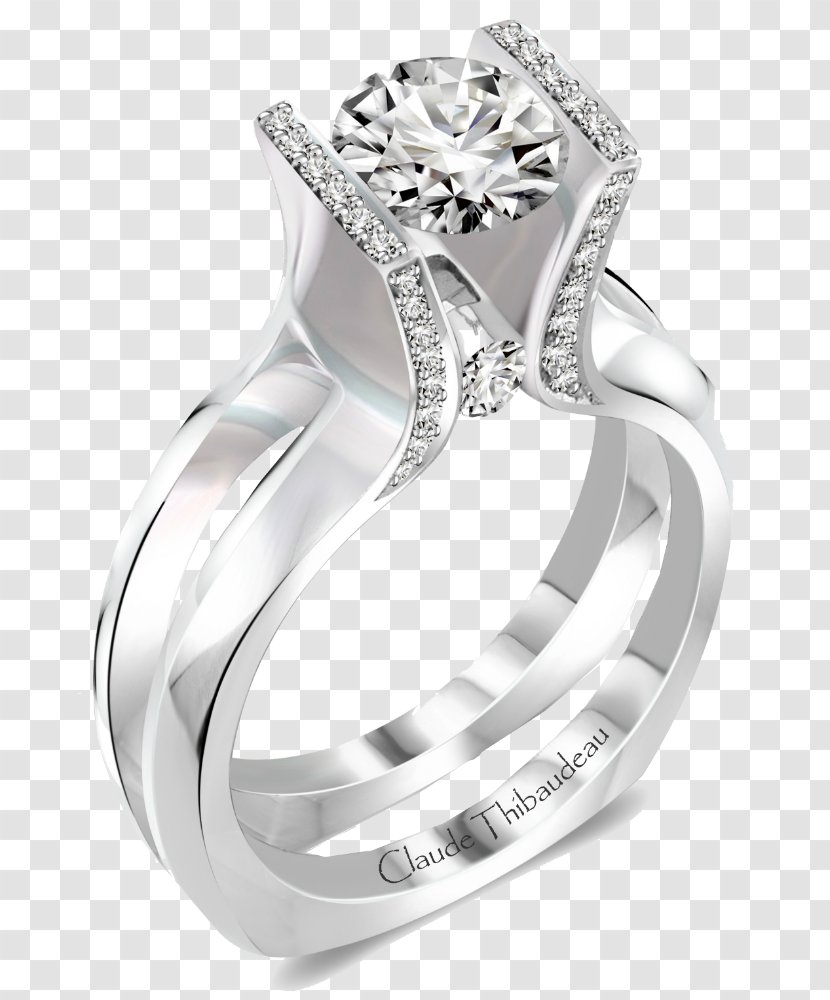 Wedding Ring Silver Body Jewellery Transparent PNG