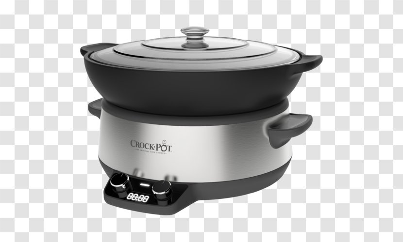 Slow Cookers Crock-Pot SC7500 Saute Cooker CSC025 SC7500-IUK - Cookware And Bakeware - 4.7L MetallicSlow Transparent PNG