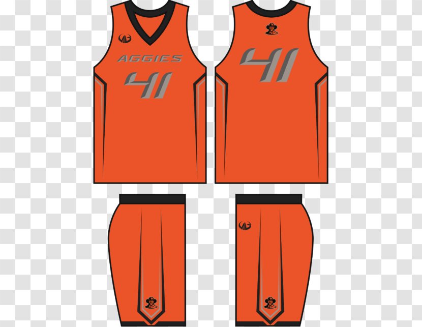 Basketball Uniform Jersey Clothing - Sports - Template Mockup Transparent PNG