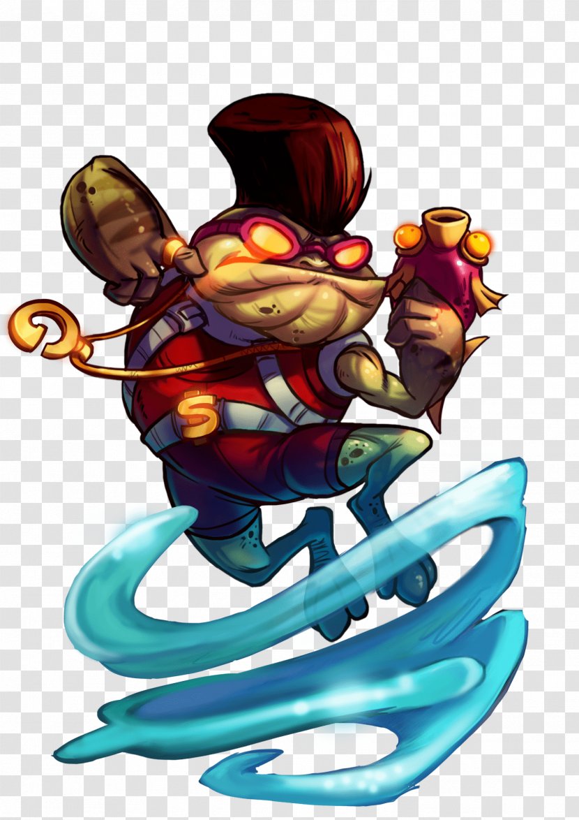 Awesomenauts Wiki PlayStation 4 Video Game - Ghost Of Tsushima Transparent PNG