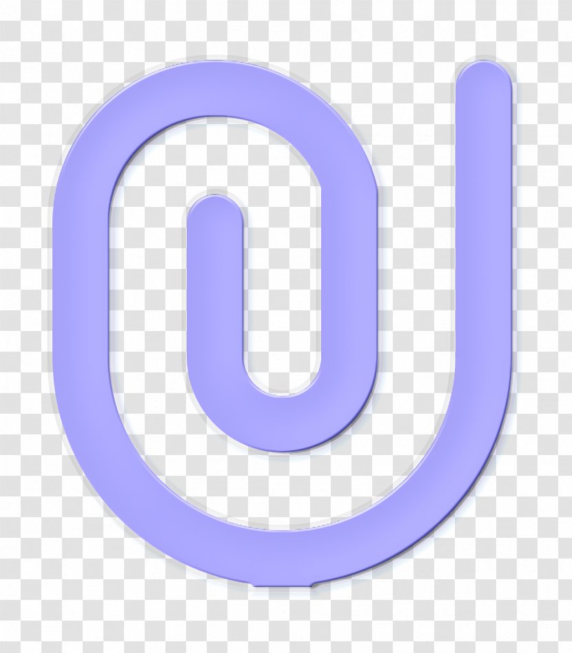 Attachment Icon - Electric Blue Logo Transparent PNG