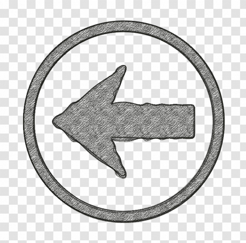Back Navigational Arrow Button Pointing To Left Icon Back Icon Basic Application Icon Transparent PNG