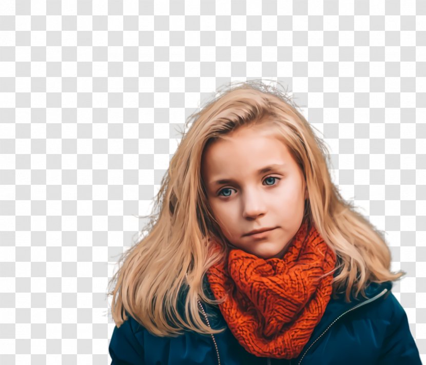 Child Anxiety Parent Upbringing Family - Beauty - Scarf Transparent PNG