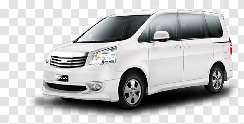 Compact Van Minivan Toyota Noah Car - Automotive Design Transparent PNG
