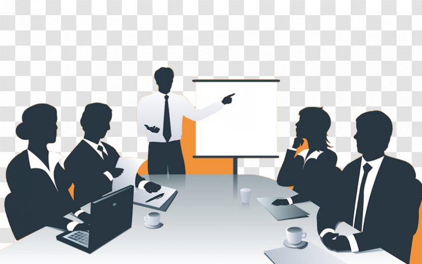 Meeting Businessperson Clip Art - Business - Presentation Transparent PNG