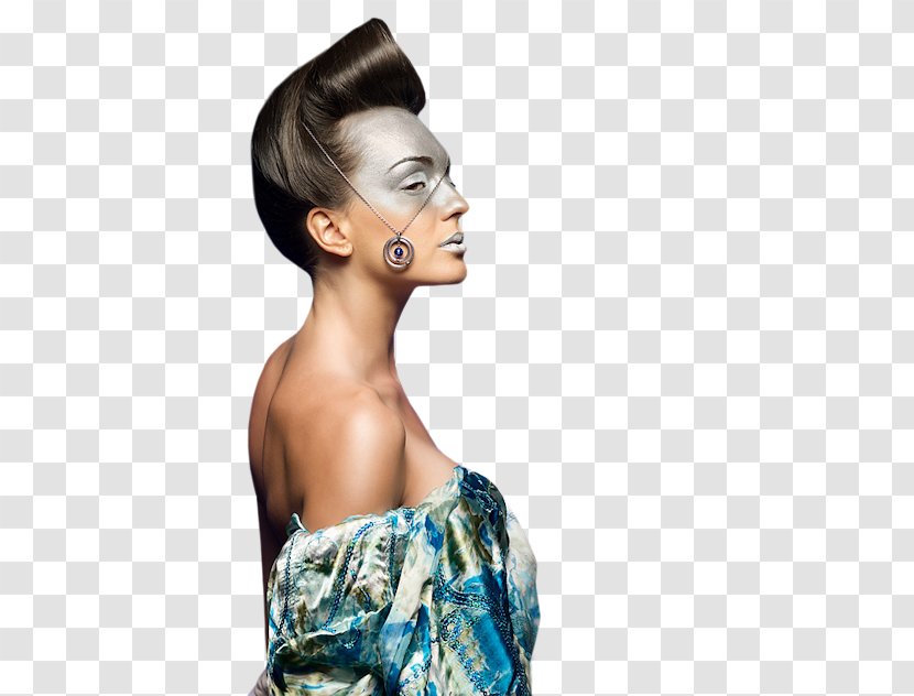 Fashion Long Hair Model Woman Coloring - Vanessa Paradis Transparent PNG