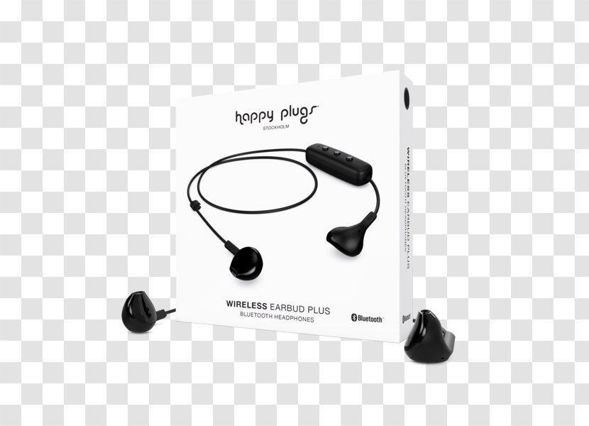 Happy Plugs Earbud Plus Headphone Headphones Wireless Bluetooth Headset Transparent PNG