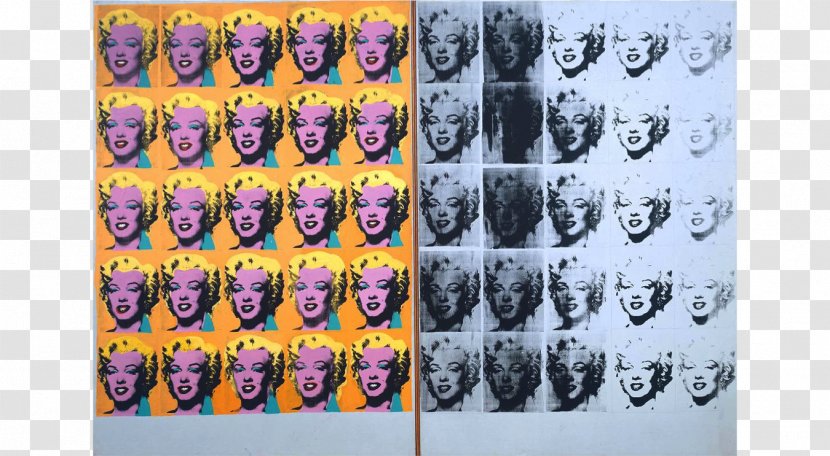 Marilyn Diptych Campbell's Soup Cans Pop Art Artist - Work Of - Painting Transparent PNG