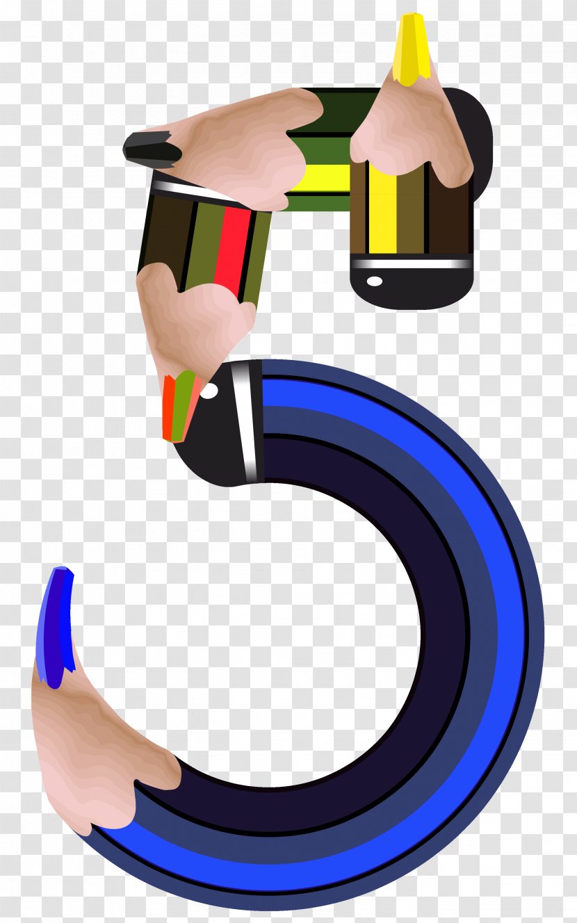 Numerical Digit Number Letter Clip Art - 5 Transparent PNG