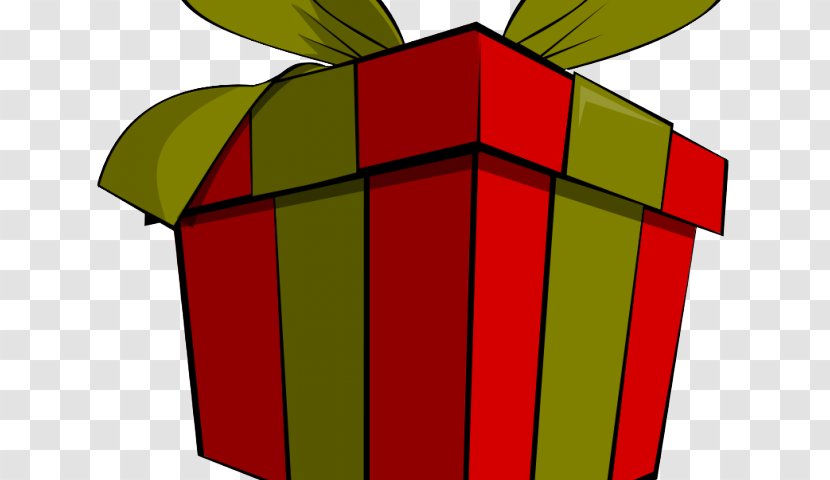 Shareware Treasure Chest: Clip Art Collection Christmas Gift Image - Green - Rentals Outline Transparent PNG