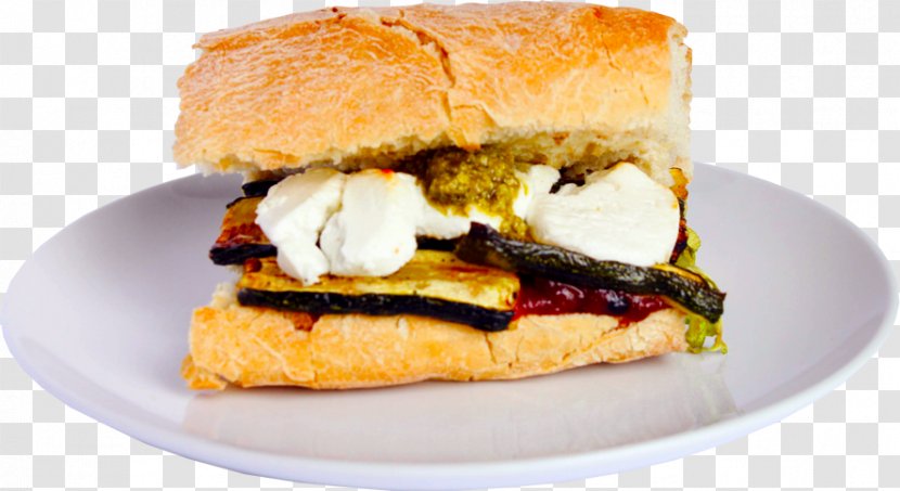 Breakfast Sandwich Vegetarian Cuisine Hamburger Salmon Burger Slider - Food - Grilled Cheese Transparent PNG