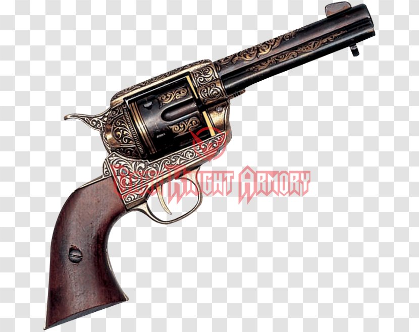 Revolver American Frontier Firearm Colt Single Action Army Trigger - Weapon Transparent PNG