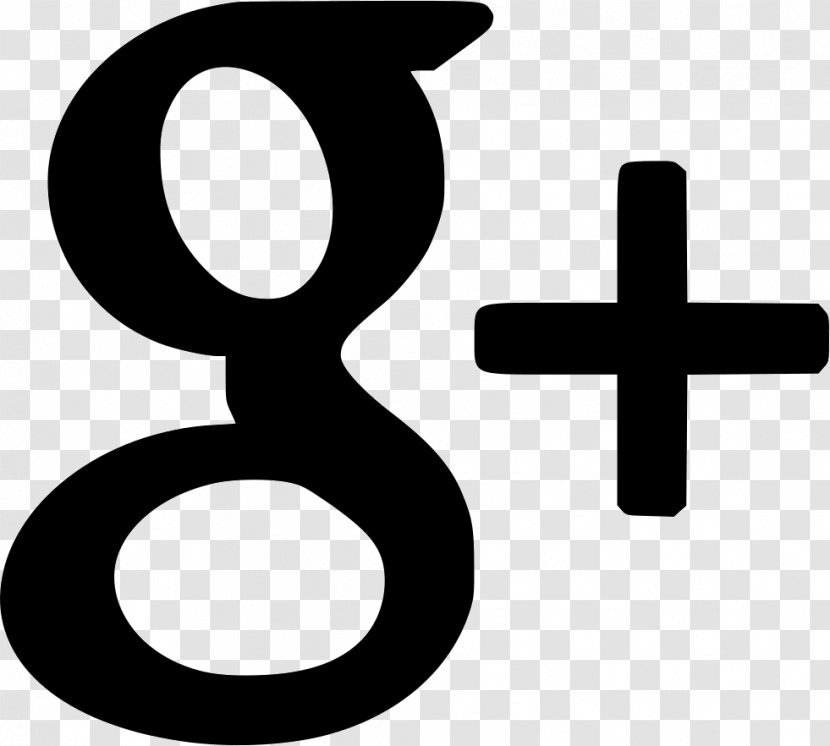 Google+ Facebook Paceline Construction - Black And White - Google Plus Transparent PNG
