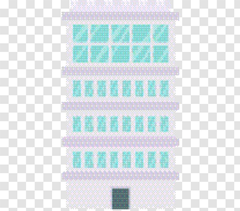 Blue Pattern Textile Font Line - Meter - Teal Turquoise Transparent PNG