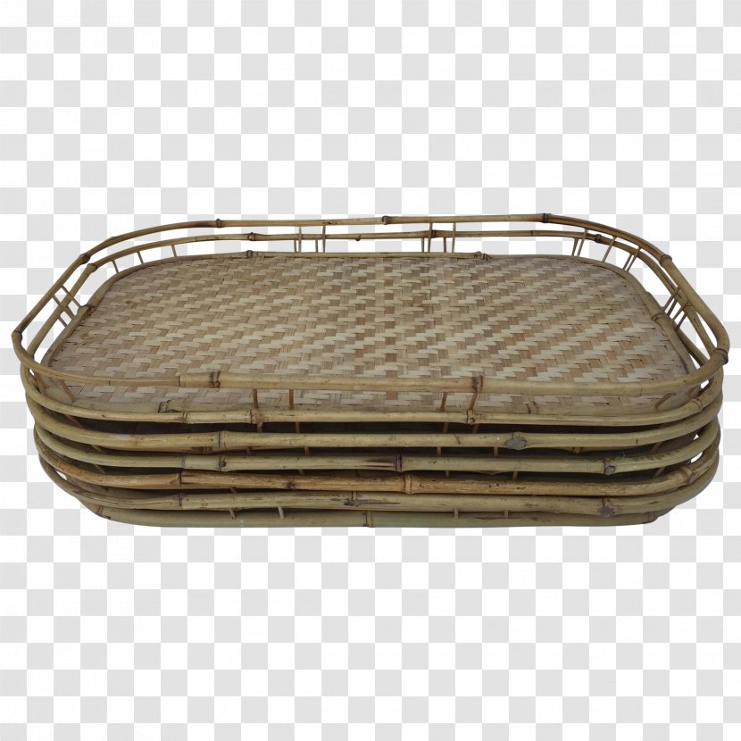 Product Design Wicker Basket Rectangle - Storage - Serving Tray Transparent PNG