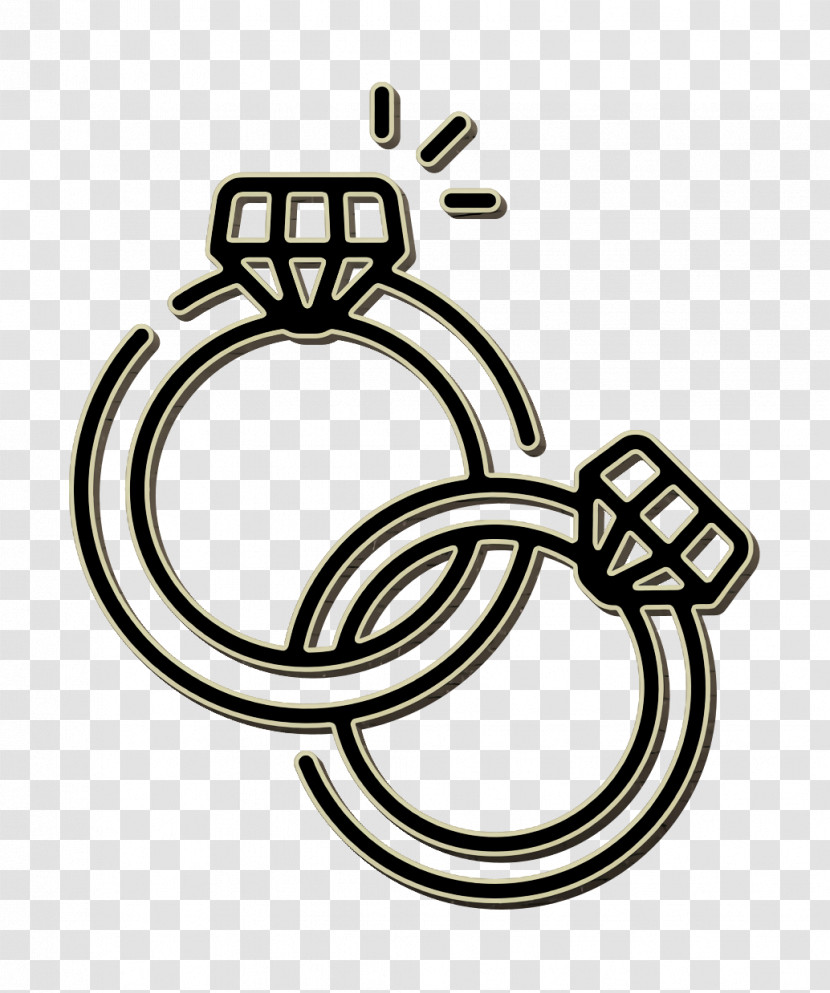 Love Icon Ring Icon Wedding Rings Icon Transparent PNG