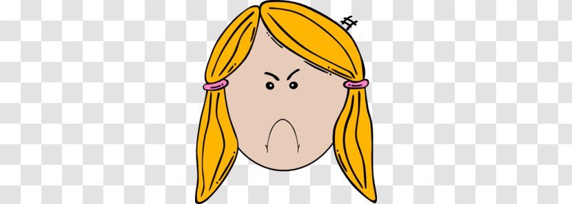 Smiley Sadness Clip Art - Artwork - Angry Cliparts Transparent PNG
