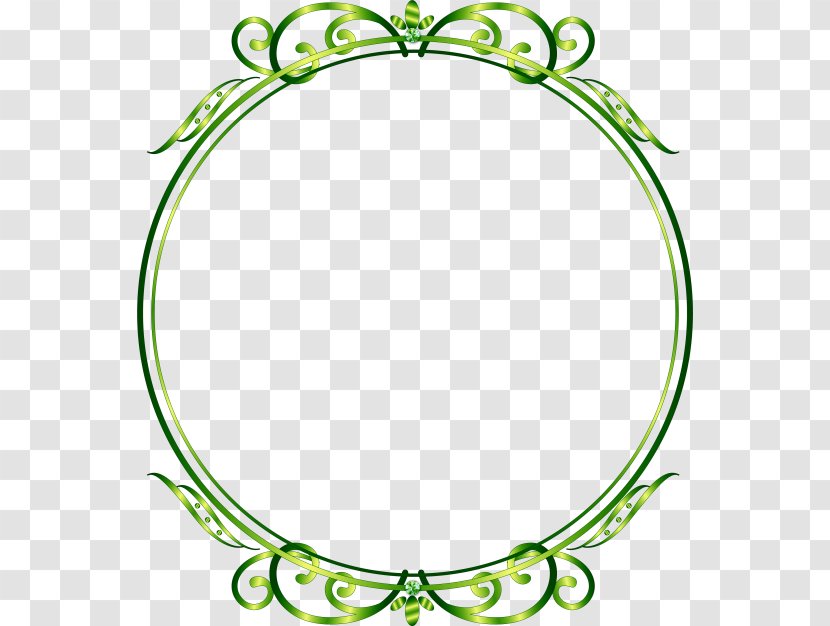 Ribbon Green Ring Circle - Color Transparent PNG
