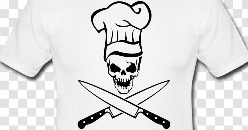 T-shirt Knife Hoodie Chef - Logo Transparent PNG