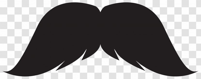 Logo Moustache Black And White Font - Regent Movember Stache Clipart Picture Transparent PNG