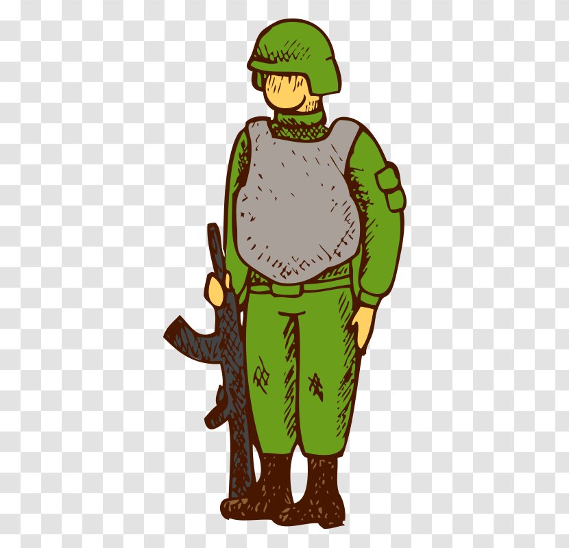 Soldier Cartoon Transparent PNG