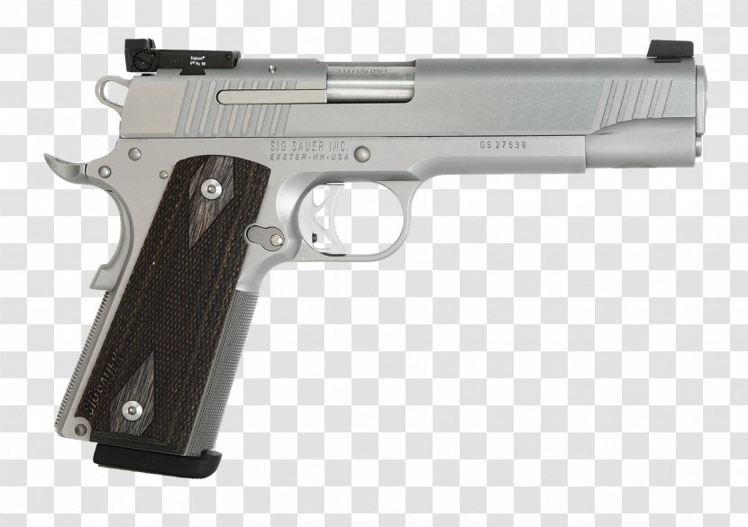 SIG Sauer 1911 M1911 Pistol .45 ACP CZ 75 - Cz - Handgun Transparent PNG