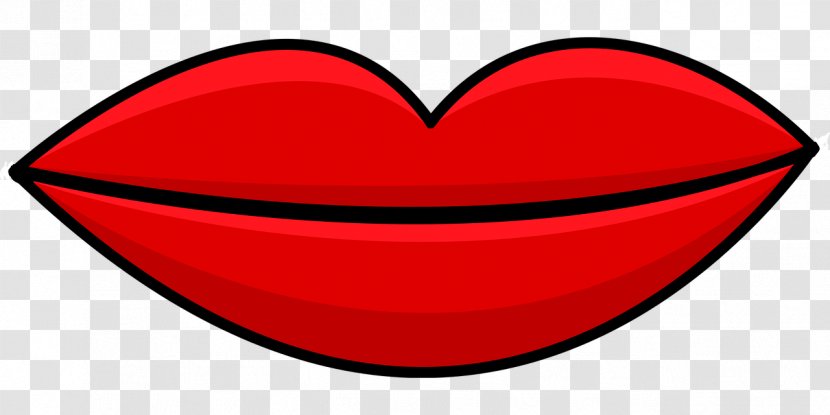 Kiss Lip - Cartoon Transparent PNG