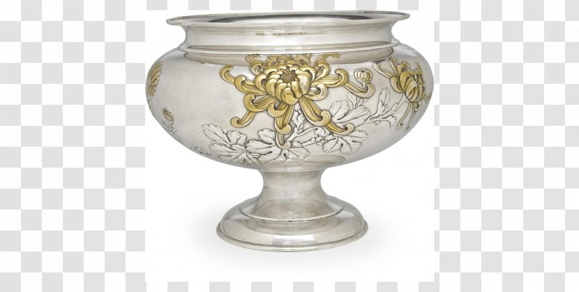Silver Vase Copper Glass Bronze - Artifact - Precious Metal Transparent PNG