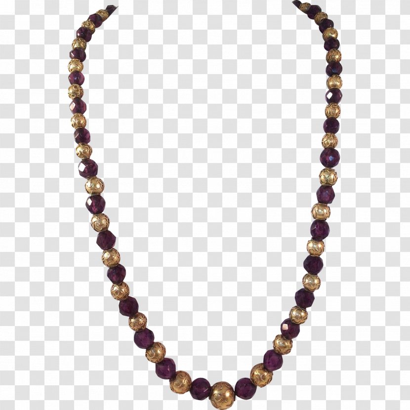 Necklace Amethyst Pearl Bracelet Bead - Gemstone Transparent PNG