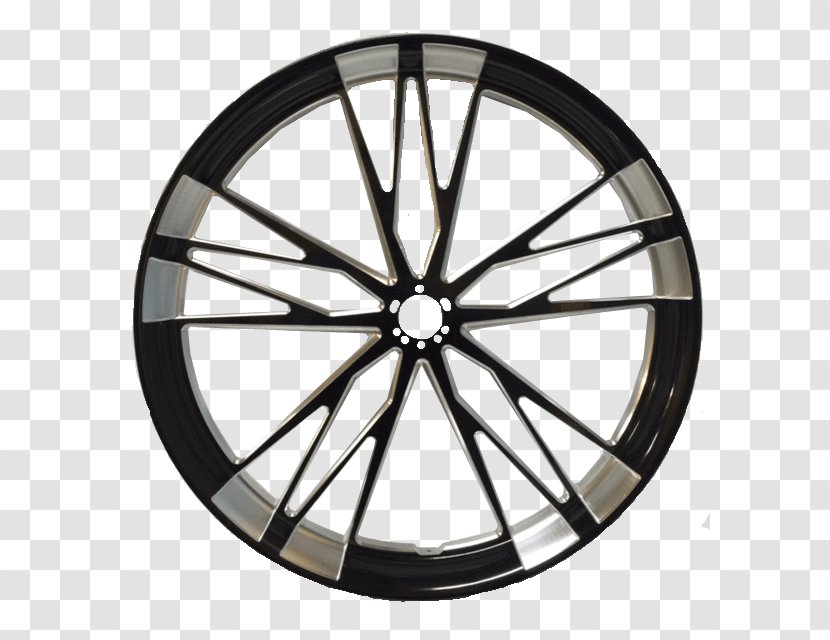 Alloy Wheel Autofelge Rim Bicycle Wheels Spoke - Black - Widowmaker Transparent PNG