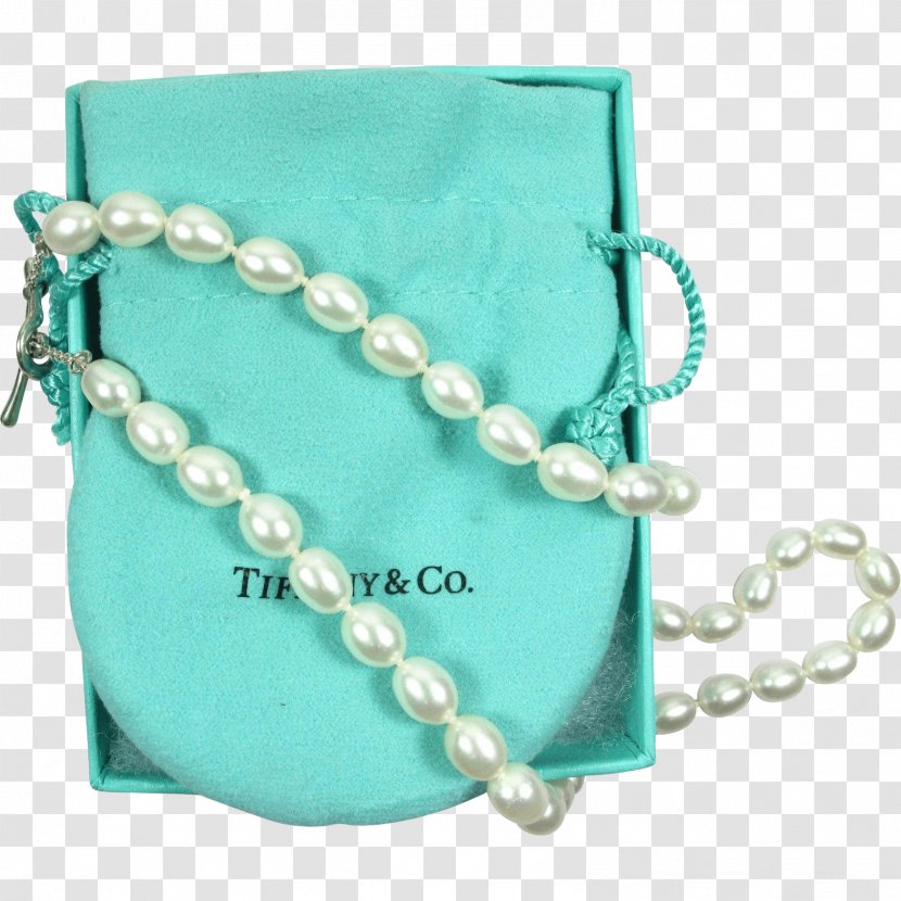 Pearl Tiffany & Co. Earring Necklace Jewellery - Co Transparent PNG