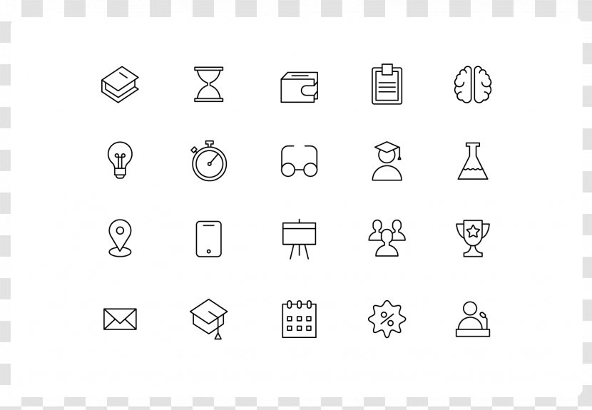 Pictogram Black & White - Mail - Yandex Transparent PNG