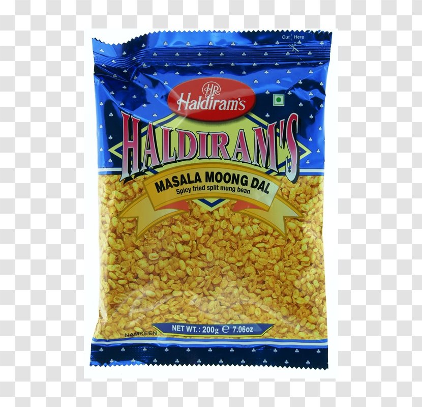 Bikaneri Bhujia Dal Indian Cuisine Breakfast Cereal Haldiram's - Dalì Transparent PNG