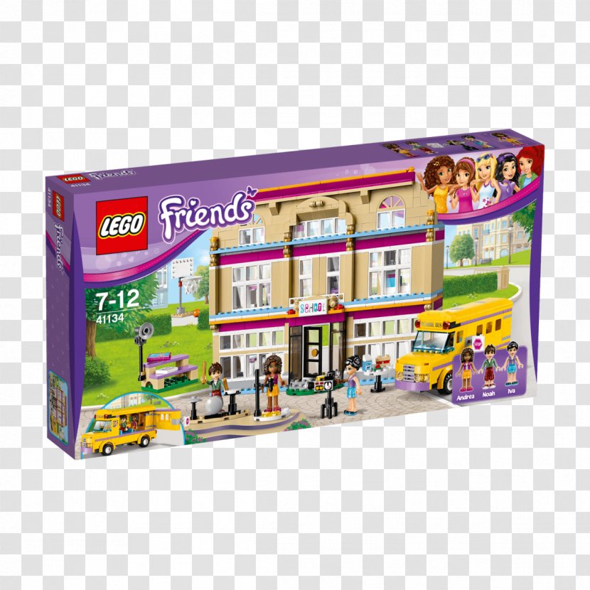 LEGO 41134 Friends Heartlake Performance School Lego City Toy - Minifigure Transparent PNG