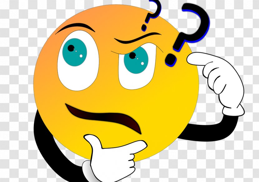 Tag Question Cartoon Smiley - Mark - CONFUSED FACE Transparent PNG