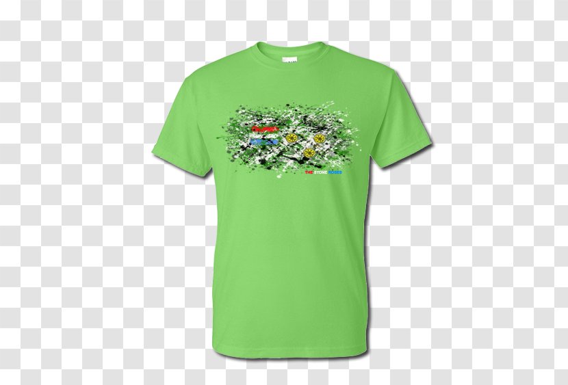 T-shirt Sleeve Green Clothing - Neckline - Jackson Pollock Transparent PNG